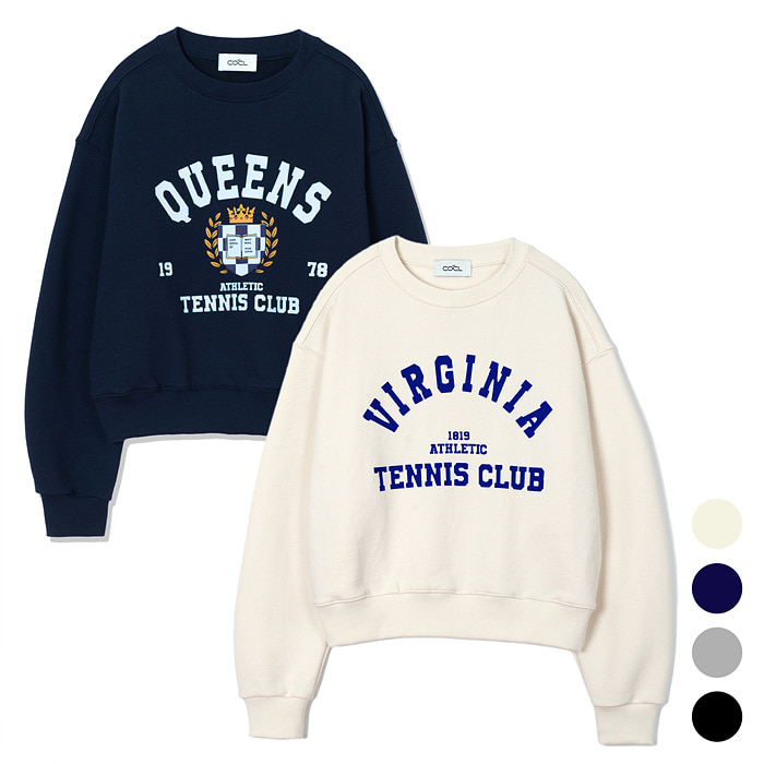 [황금연휴특가]테니스 클럽 스웻 셔츠_6 COLOR COOSTS241
